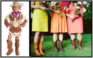 Photos of girls wearing cowboy boots