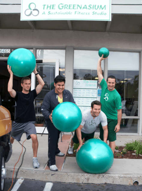 Photo of The Greenasium owners with 