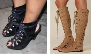 Photos of hideous sandal boots