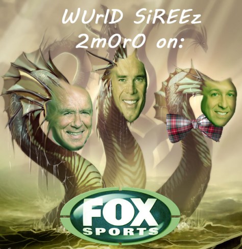 Image of Fox Sports World Series broadcast team