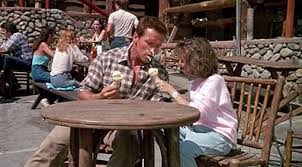 Ice cream with Arnold is a playful event, as it should be.